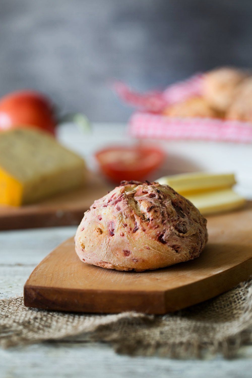 Rote Beete-Feta Brötchen - Patrick Rosenthal