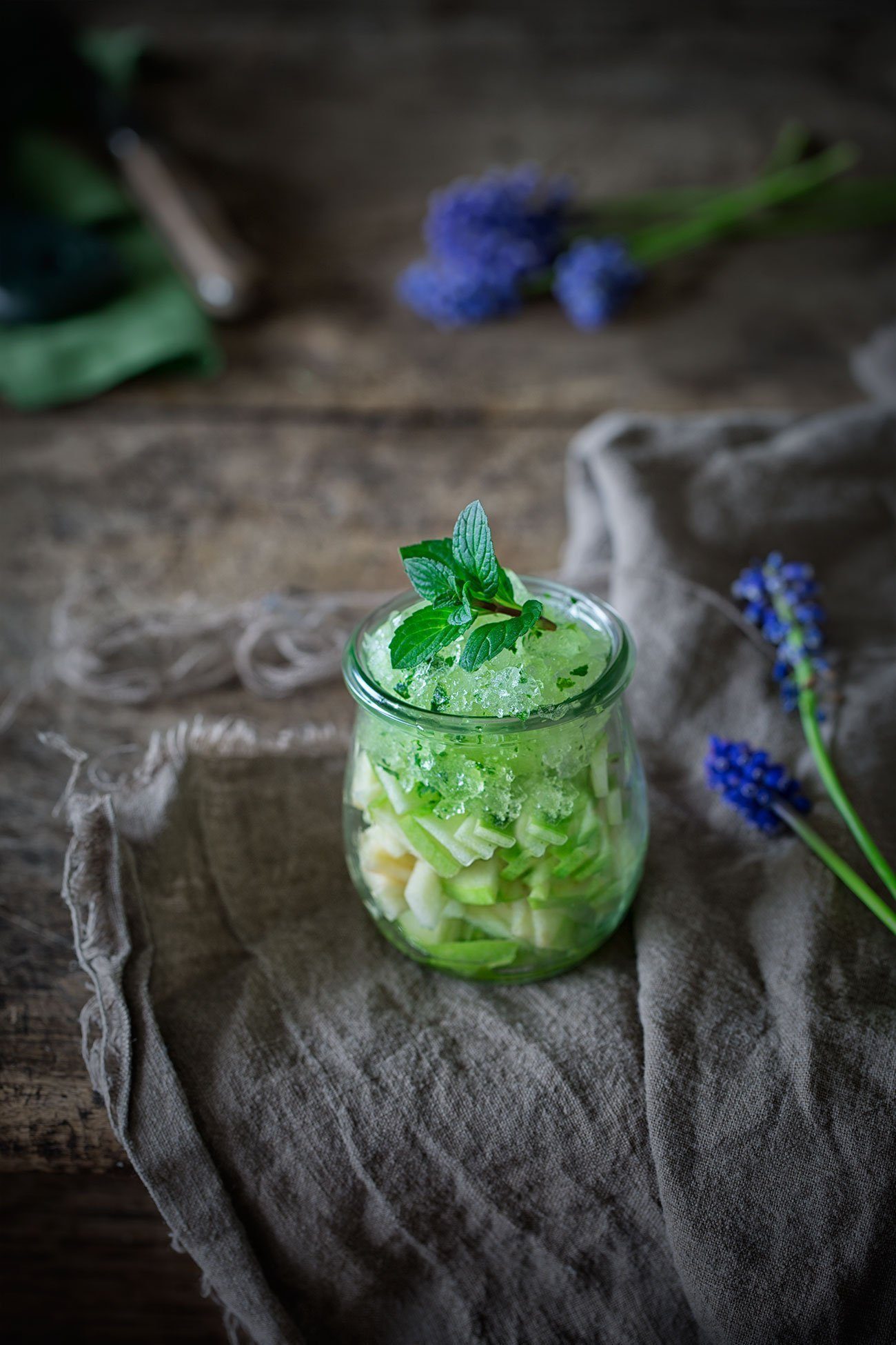Eiskalter Zitronen-Minze Apfelsalat - Patrick Rosenthal