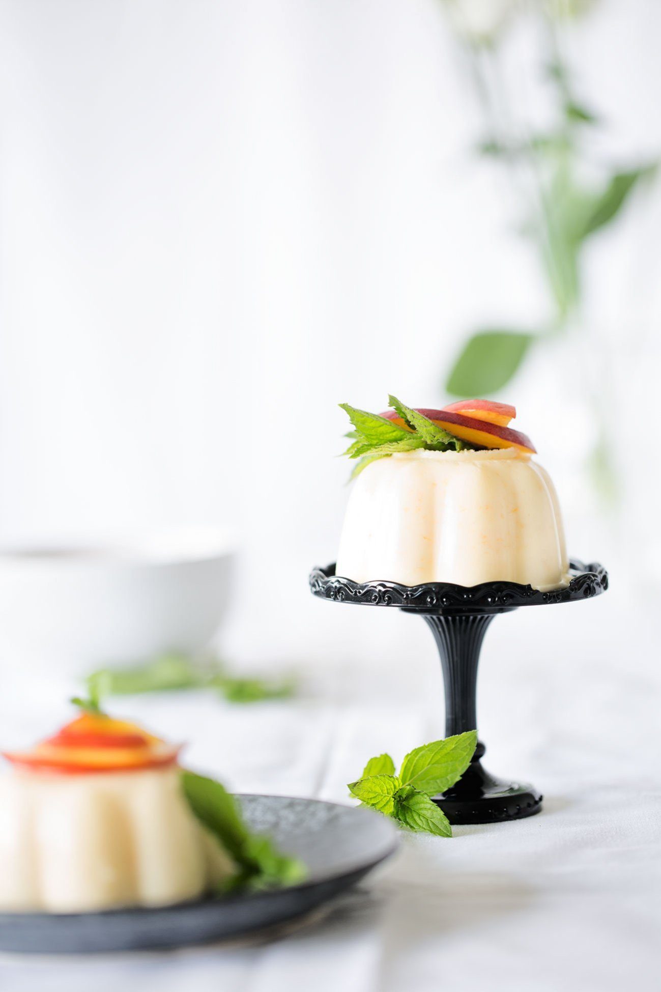 Pfirsich Bellini Panna Cotta - Patrick Rosenthal