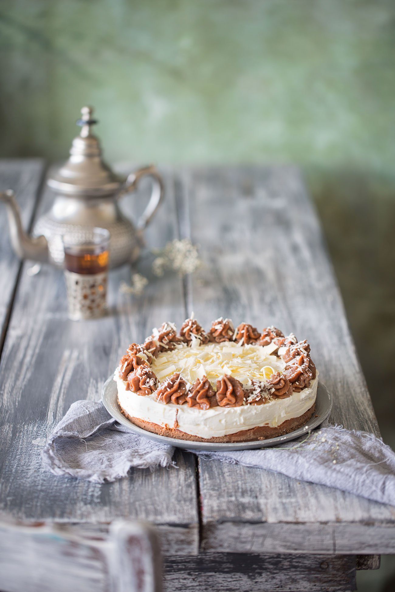 Nougat-Quark Torte mit knusprigem Zwieback-Boden - Patrick Rosenthal