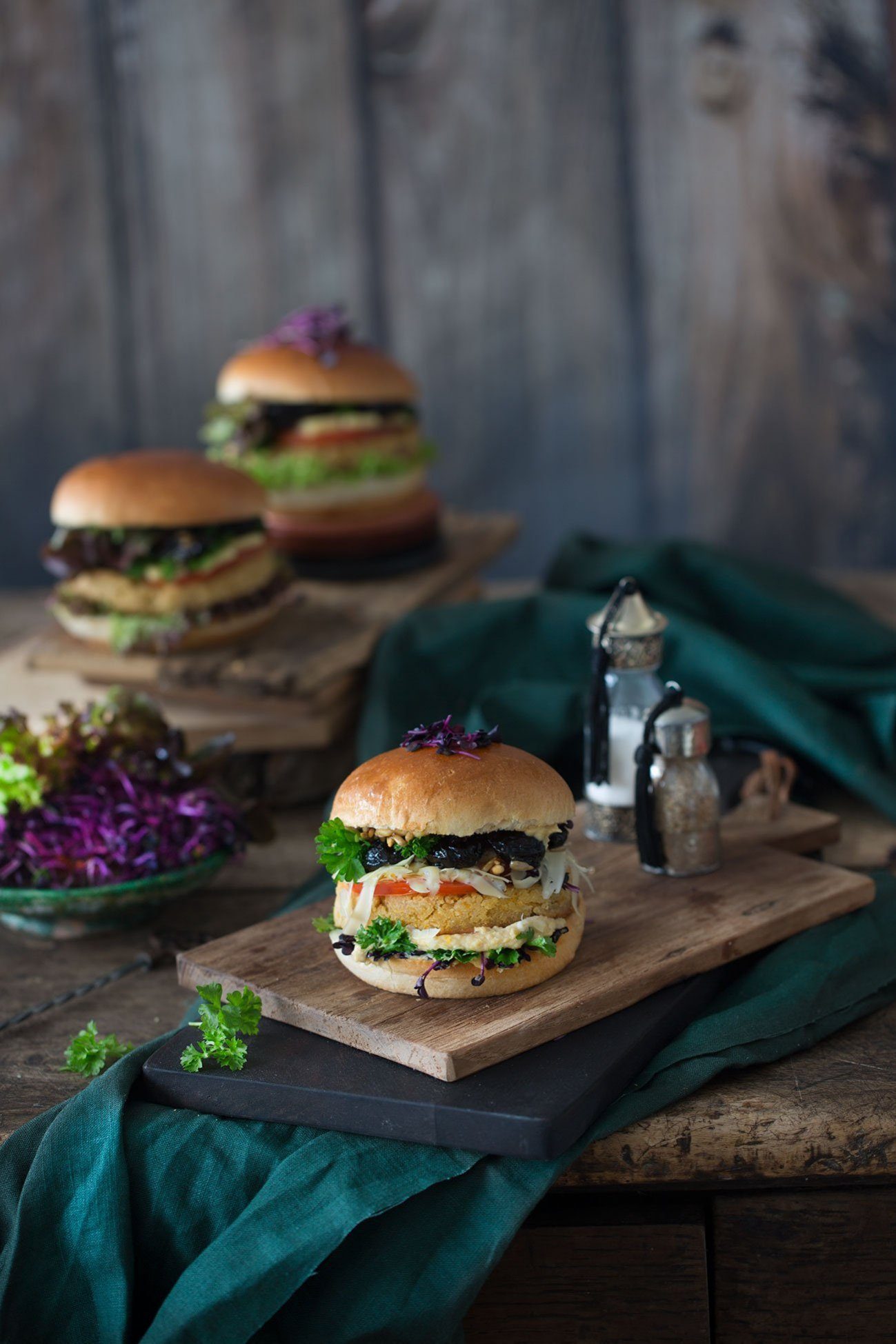 Vegetarischer OrientBurger Patrick Rosenthal