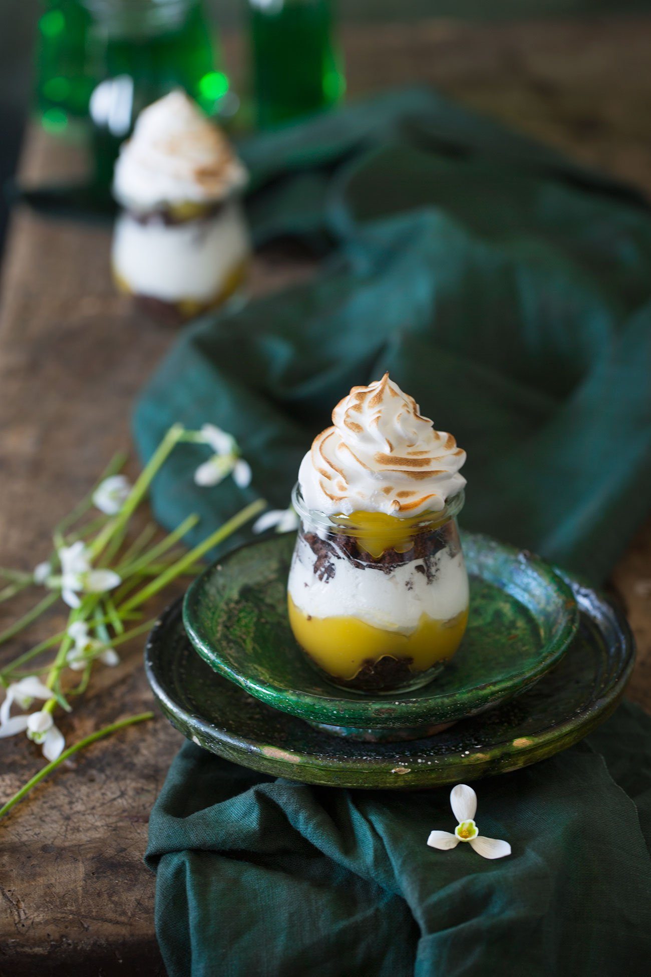 Brownie Zitronen-Meringue Trifle - Patrick Rosenthal