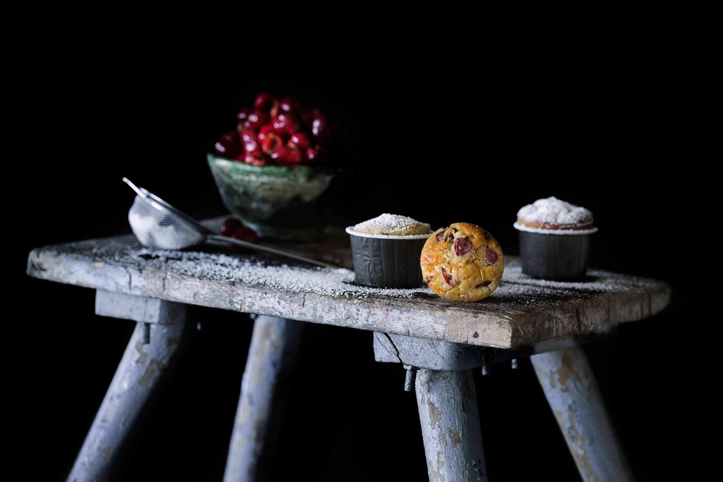 Kirsch-Schokoladen Buttermilch Muffins - Patrick Rosenthal