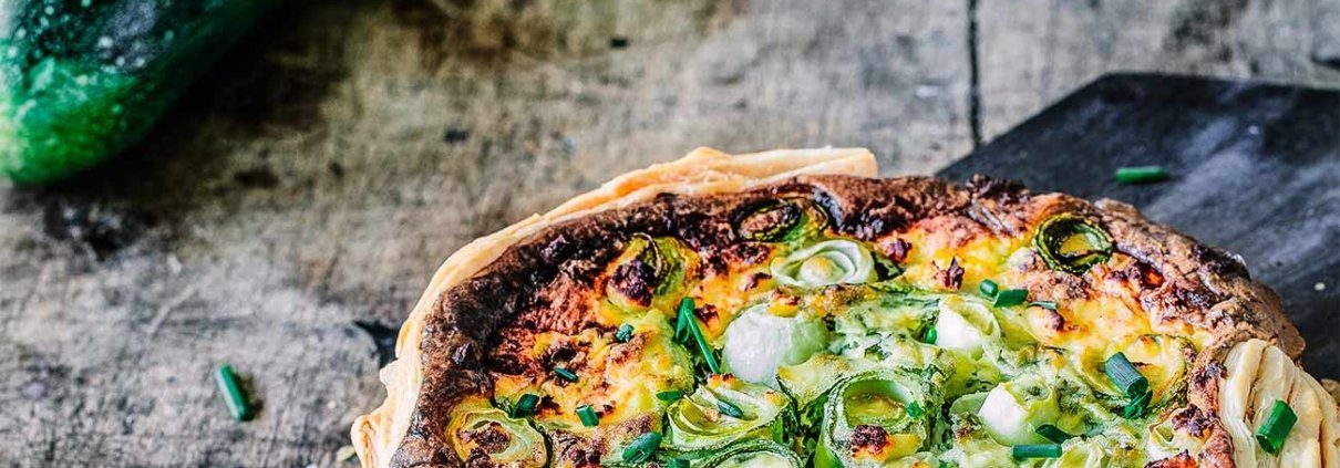Blätterteig Zucchini Tarte