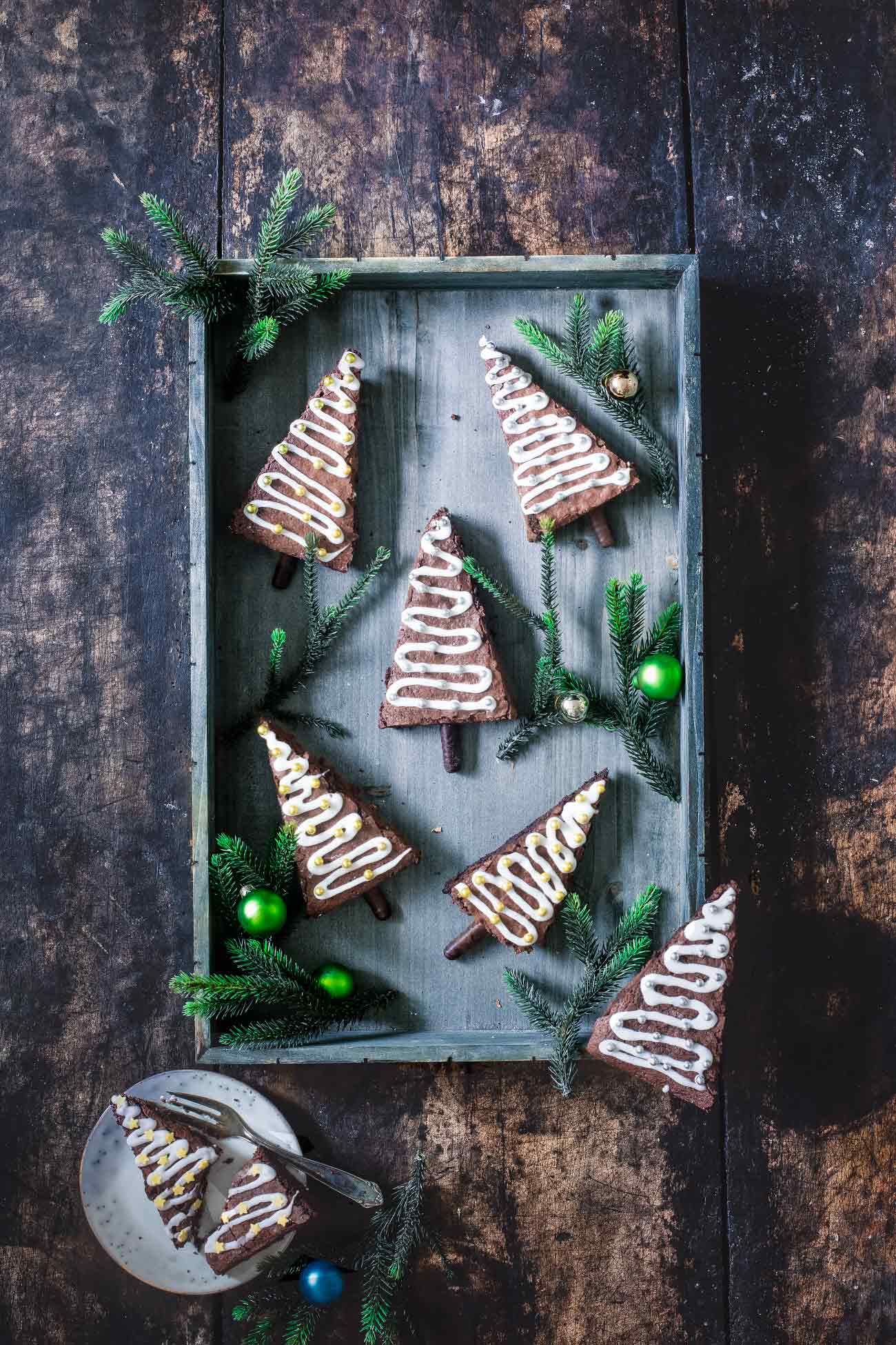 Tannenbaum Brownies