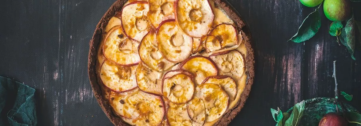 Apfel-Amarettini Käsekuchen - Patrick Rosenthal