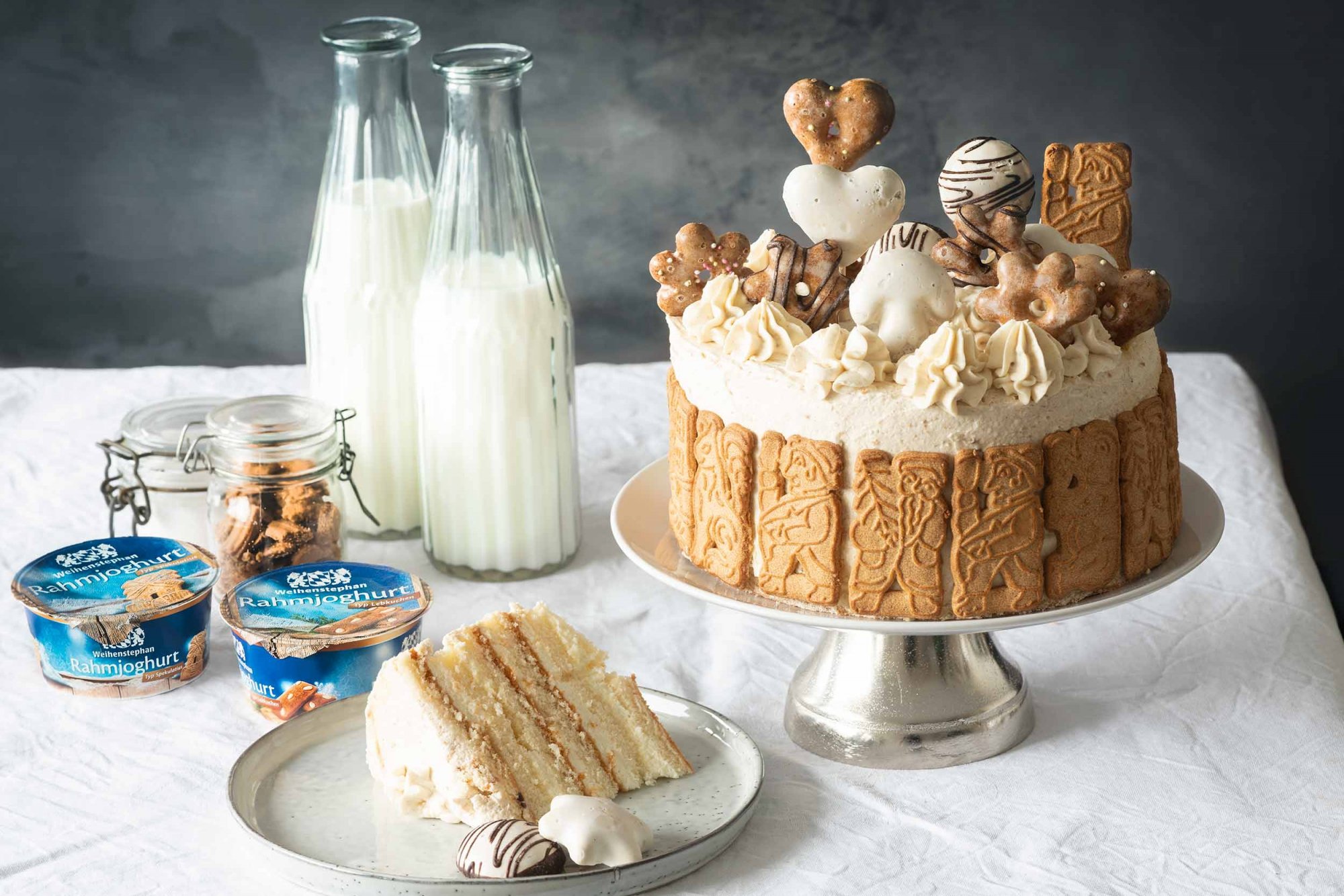 Spekulatius-Lebkuchen Joghurt Torte - Patrick Rosenthal