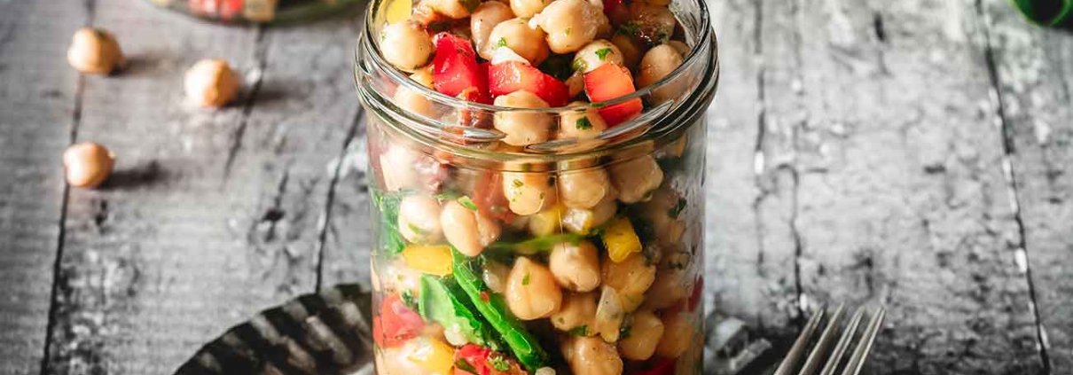 Einfaches Rezept für einen Kichererbsensalat nach Patrick rosenthal