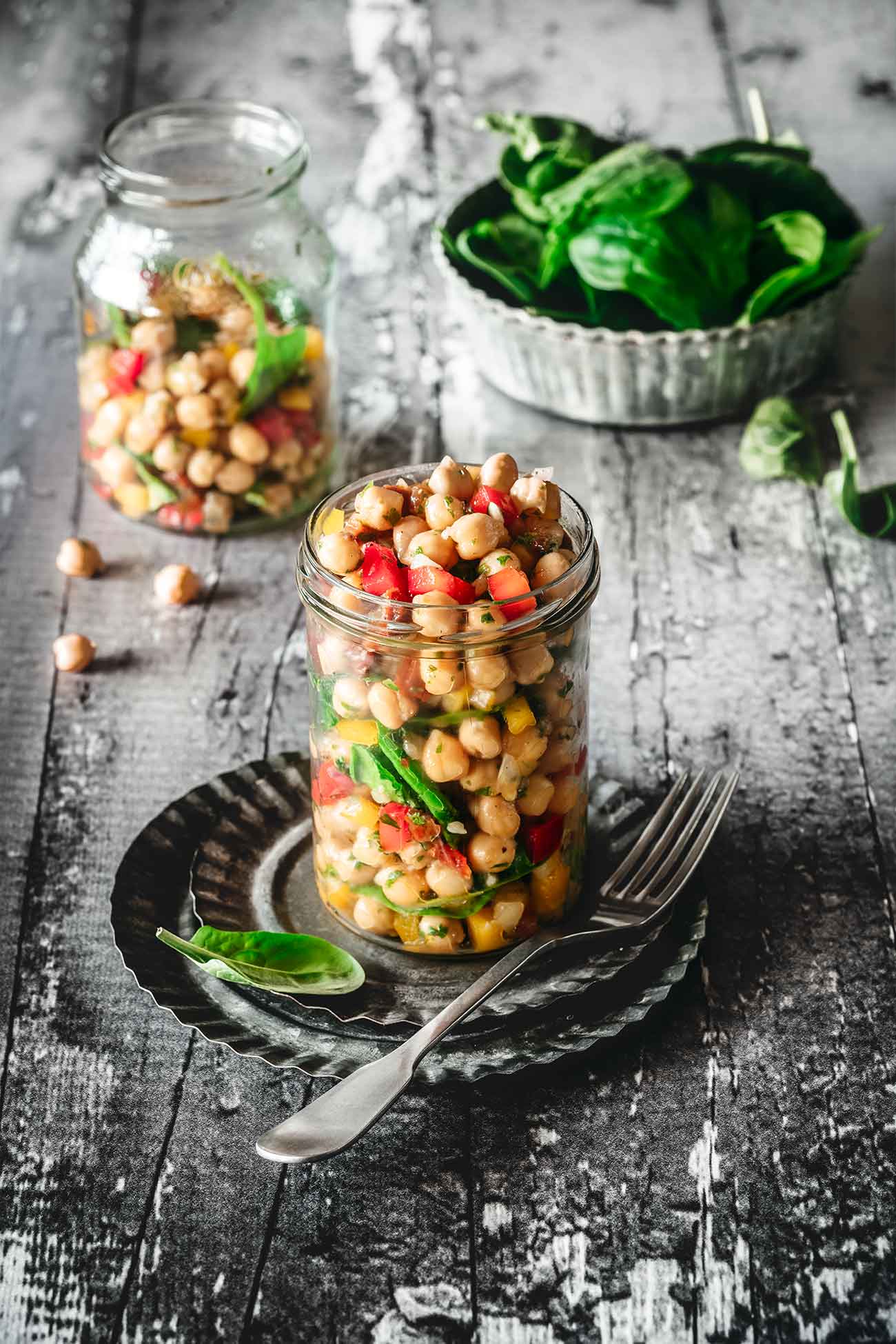 Einfaches Rezept für einen Kichererbsensalat nach Patrick rosenthal