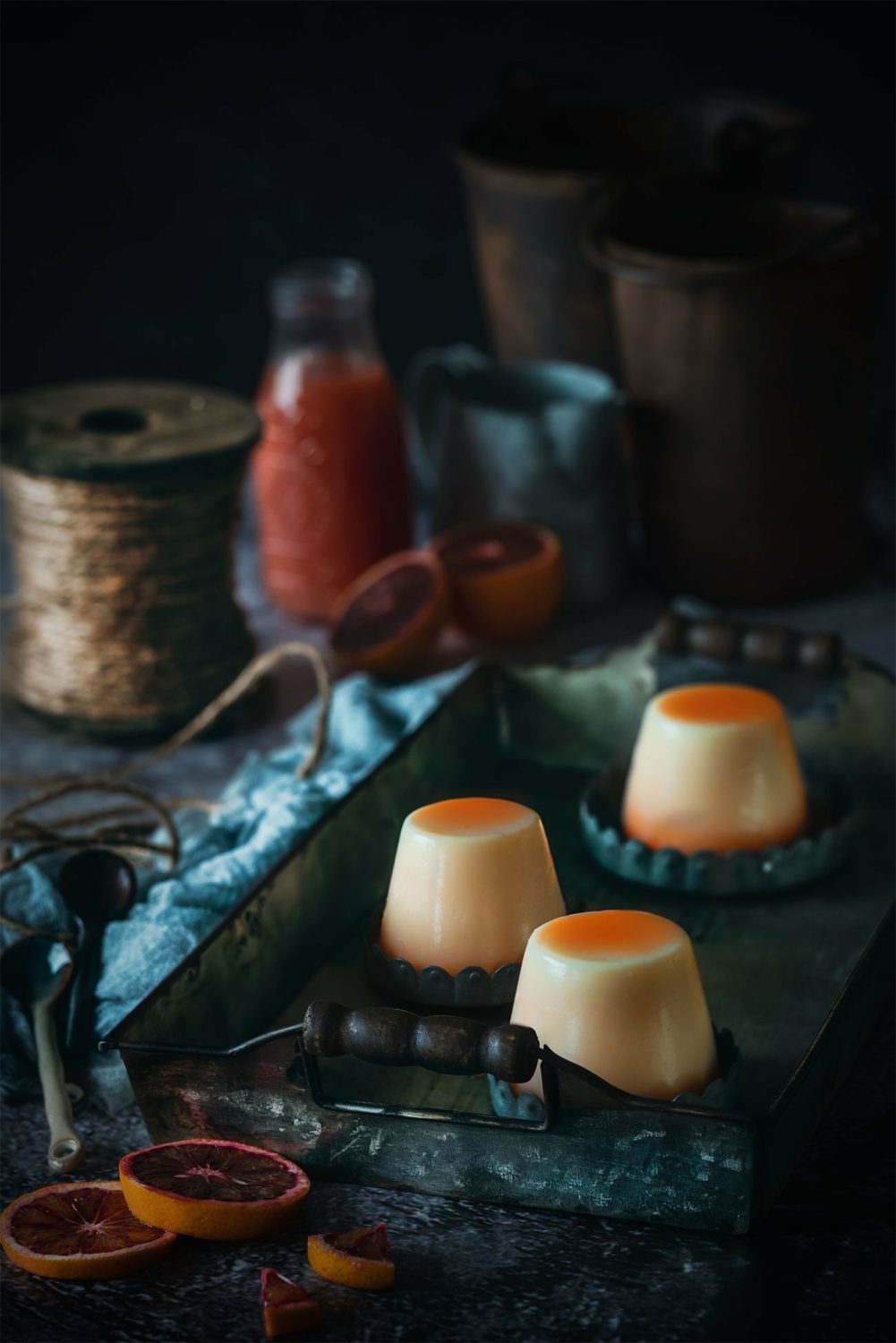 Blutorangen Panna Cotta - Patrick Rosenthal