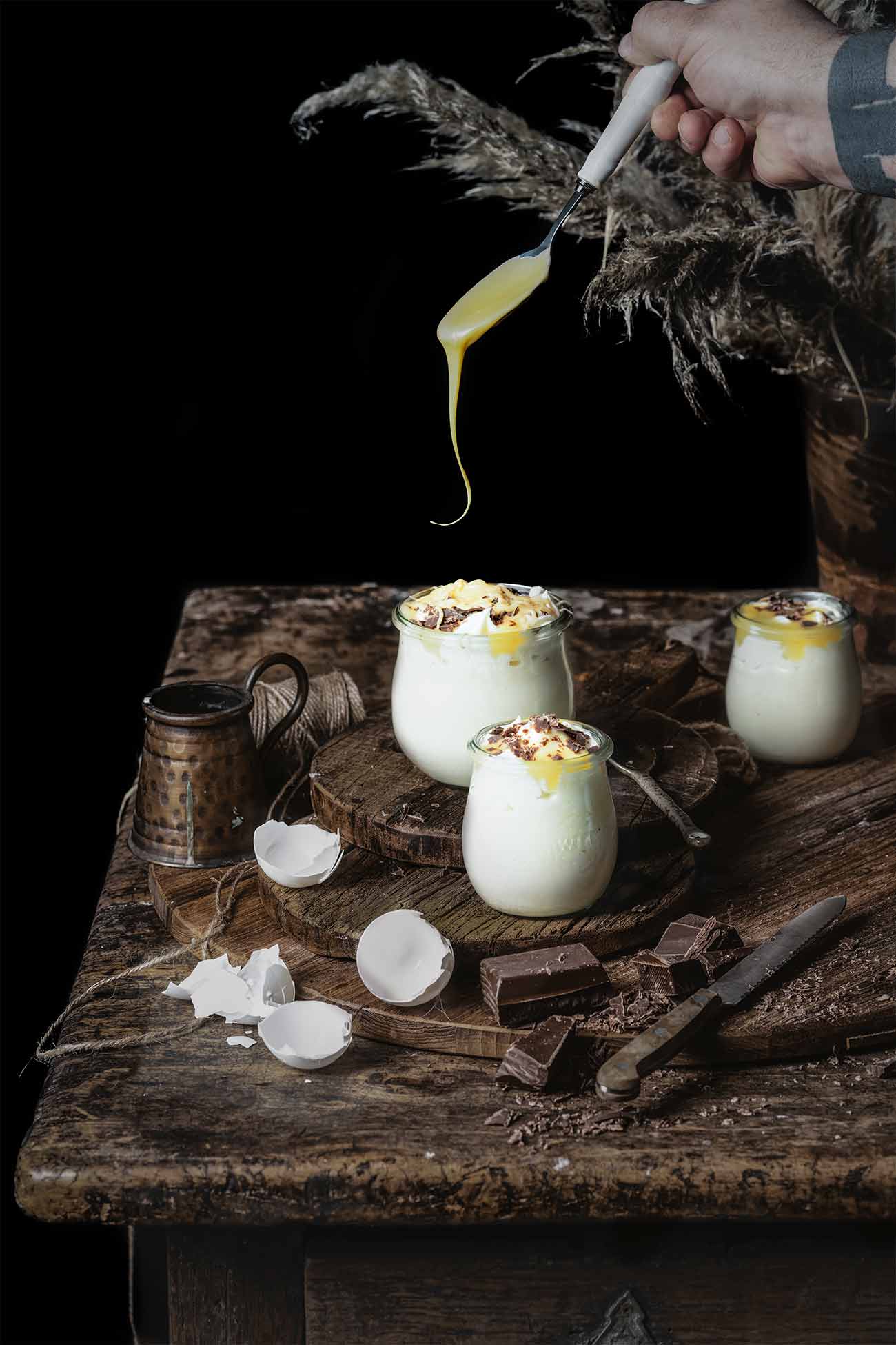 Eierlikör-Mousse mit weißer Schokolade - Patrick Rosenthal