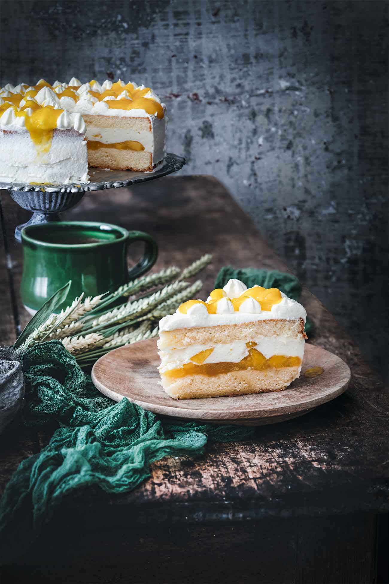 Buttermilch Kokos-Mango Torte - Patrick Rosenthal