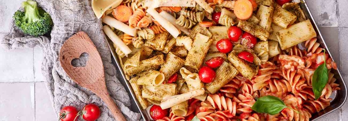 Ofen Pasta mal vier