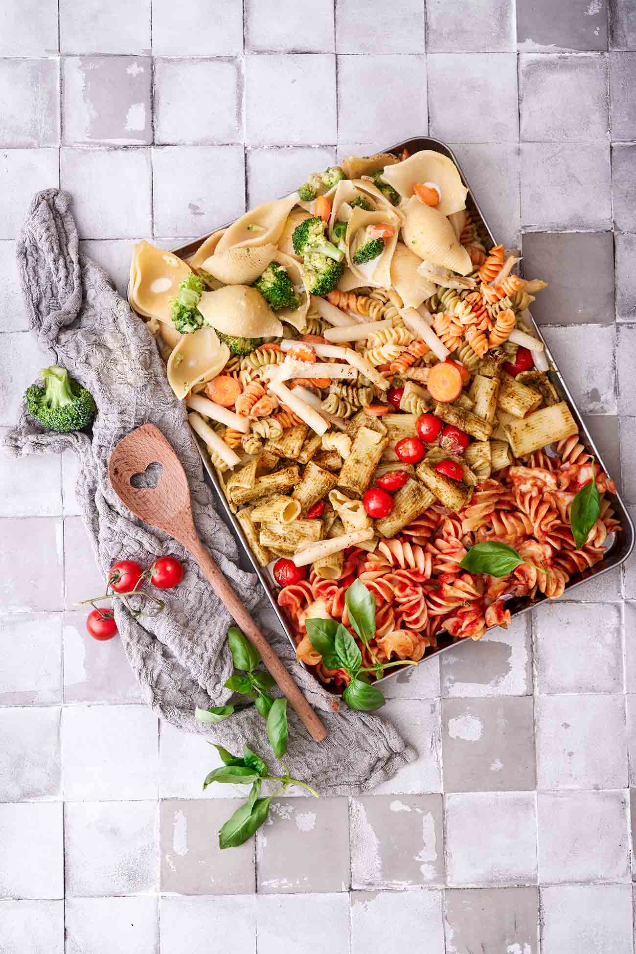 Ofen Pasta mal vier