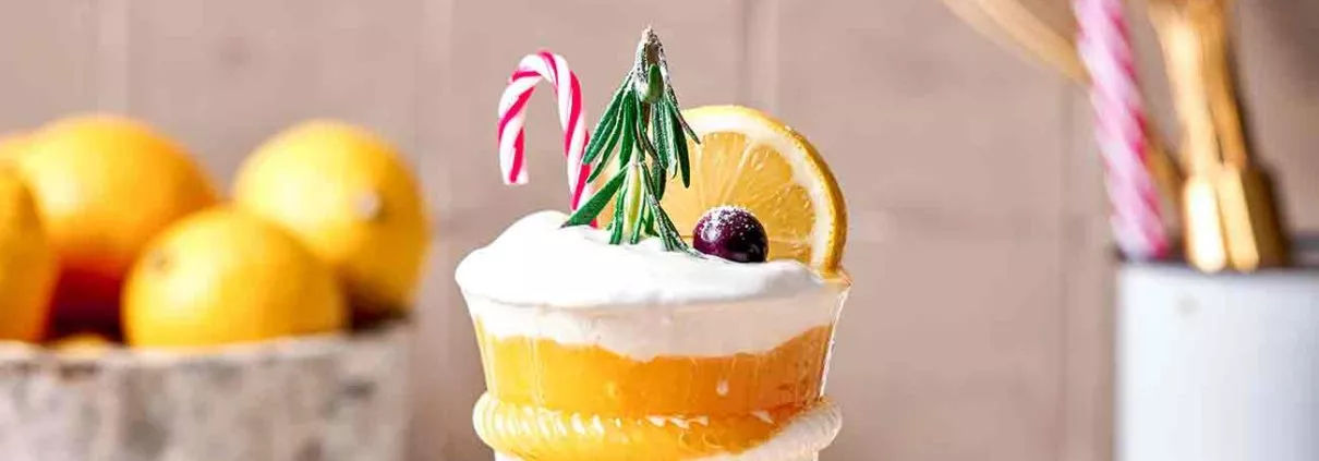 Ich habe es: DAS perfekte Dessert für die Weihnachtstage, zwischen den Feiertagen und/oder zu Silvester. Da das Silvester-Feuerwerk ausfallen muss, gibt es eben eine Geschmacksexplosion aus süß-sauren Zitronen, Vanille und Joghurt. Und dank dem leckeren Lemon Curd von Chivers bist du in wenigen Minuten Startbereit.