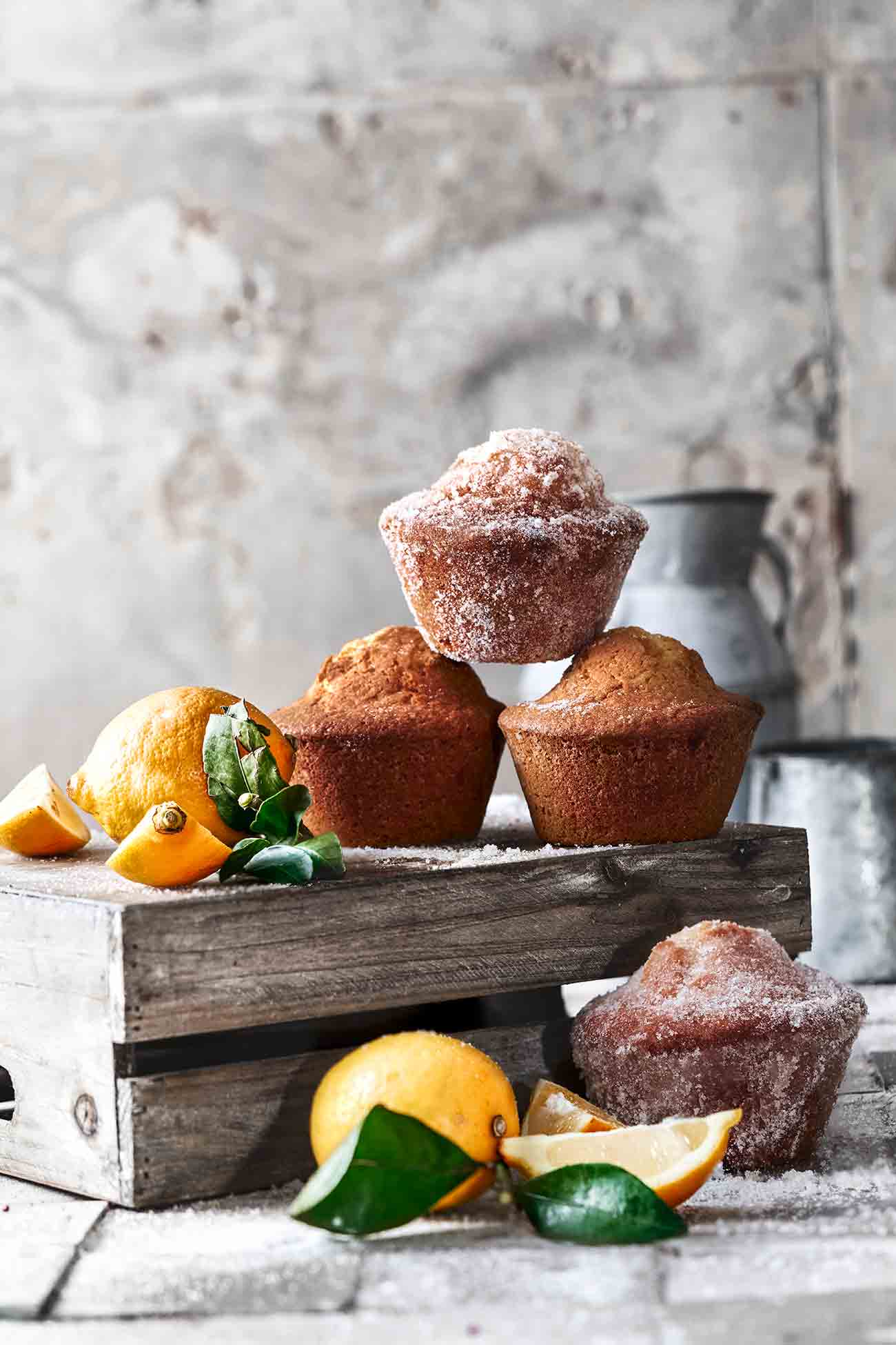 Ihr könnt euch gar nicht vorstellen, wie groß meine Lust war, in so einen riesigen Muffin zu beißen. So zitronig fluffig, mit einer leichten Zuckerkruste Drumherum. Du kannst die Zitronenmuffins in einer normalen Muffinform backen oder eben in einer 6er extra großen Muffinform. 