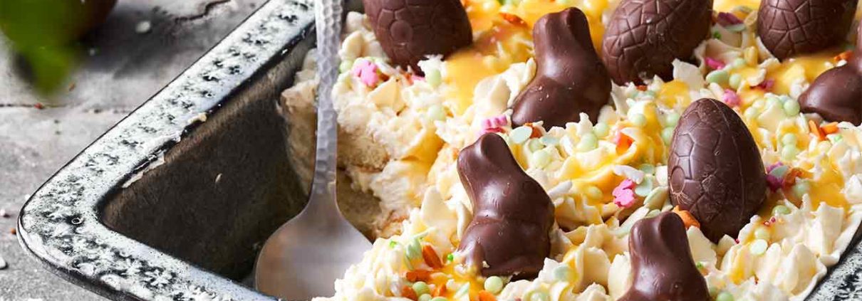 Tiramisu geht immer und ich finde, dass es eine Oster-Edition verdient hat. Natürlich mit Eierlikör und Schokohasen. Ihr werdet es lieben. Habt ein tolles Wochenende.