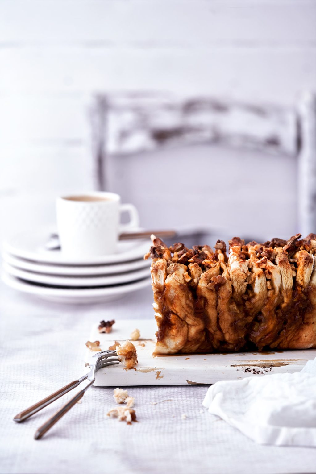 Apfel-Walnuss-Zupfbrot mit Kaffee-Karamell - Patrick Rosenthal