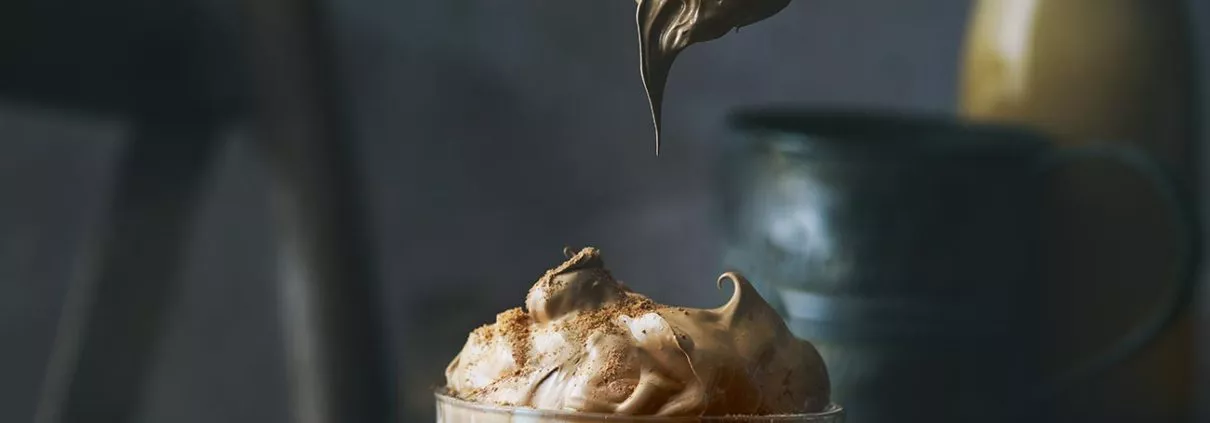 Pumpkin Spice Dalgona Kaffee - Patrick Rosenthal