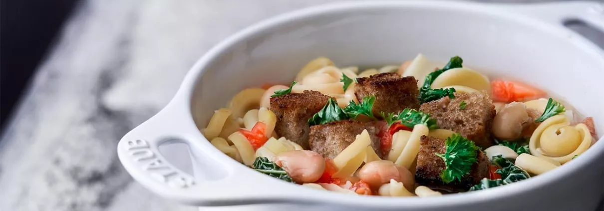 Minestrone aus dem Ofen - Patrick Rosenthal