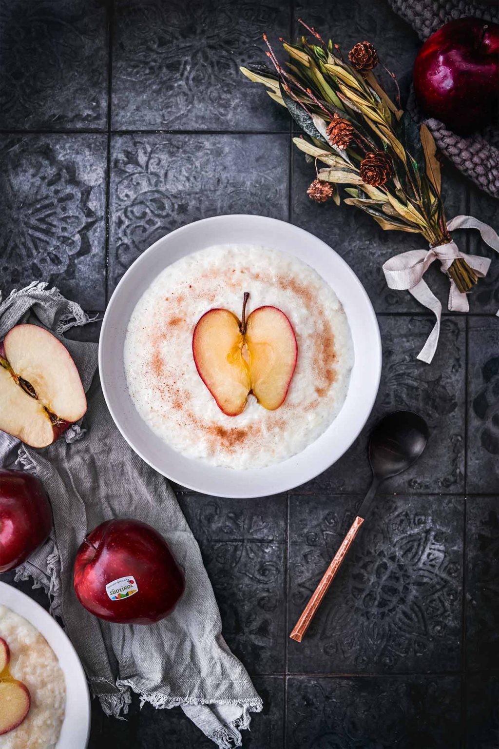 Milchreis mit pochierten Äpfeln - Patrick Rosenthal