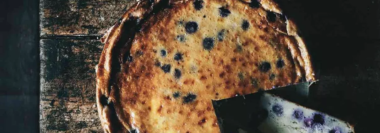 Heidelbeer-Quarkkuchen - Patrick Rosenthal