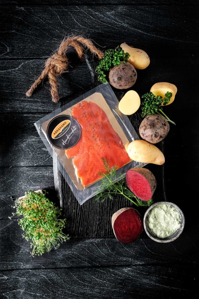 Rote Bete Röstis mit Alaska Sockeye Wildlachs - Patrick Rosenthal