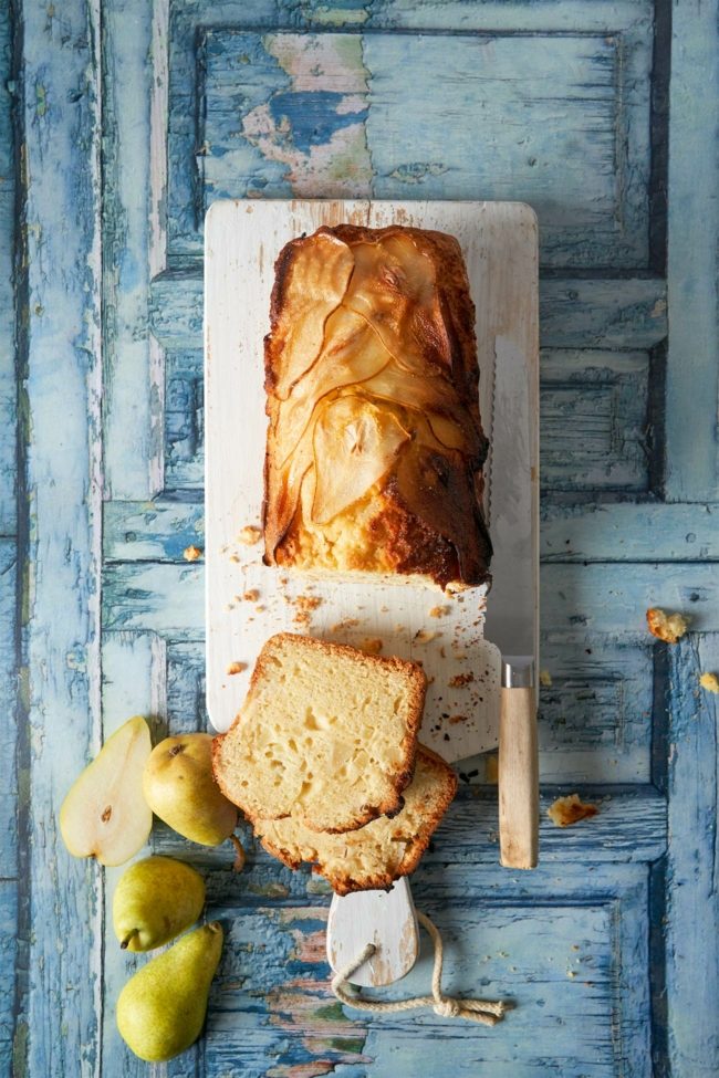 Rezept für einen saftigen Birnenkuchen