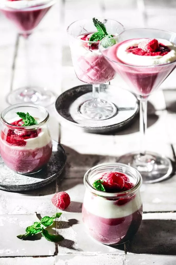 Weiße Schokolade Himbeer Mousse - Patrick Rosenthal