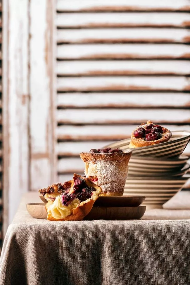 Blaubeer Popovers