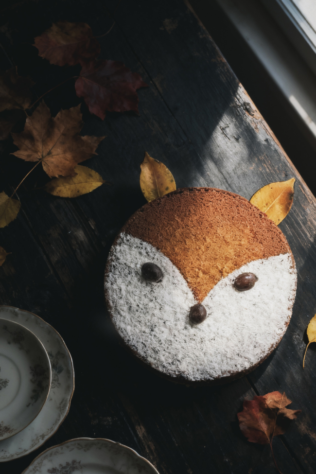 Kürbiskuchen Fuchs