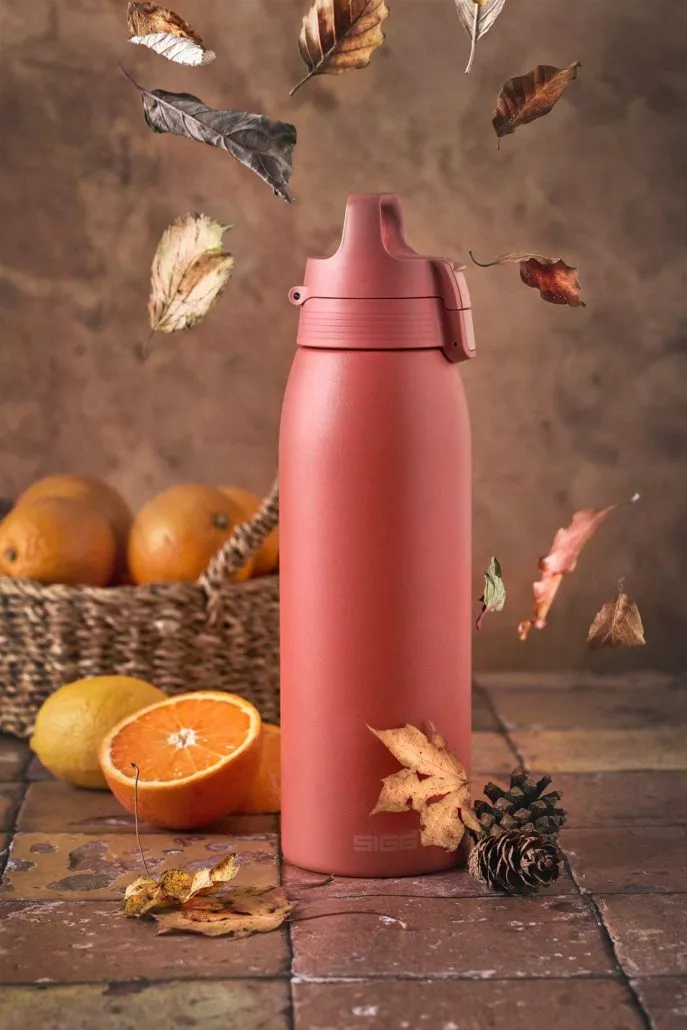 Sigg Thermoflasche in Eco Red