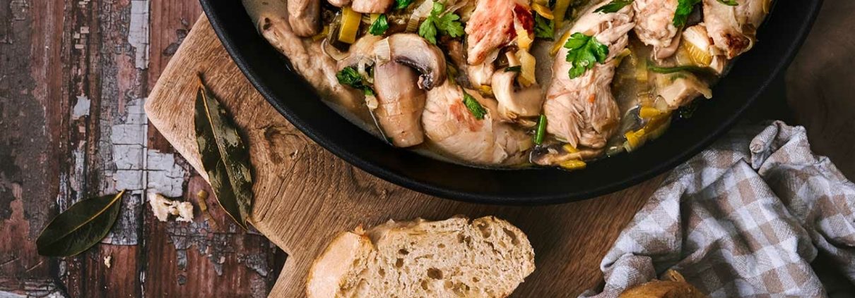 coc au vin blanc
