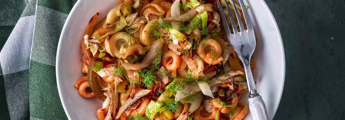 Nudeleintopf mit gerösteten Fenchel - Patrick Rosenthal