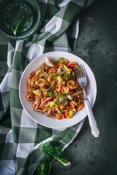 Nudeleintopf mit gerösteten Fenchel - Patrick Rosenthal