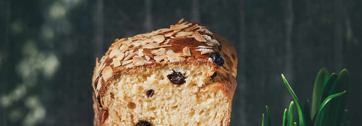 Süsses Hefebrot zu Ostern