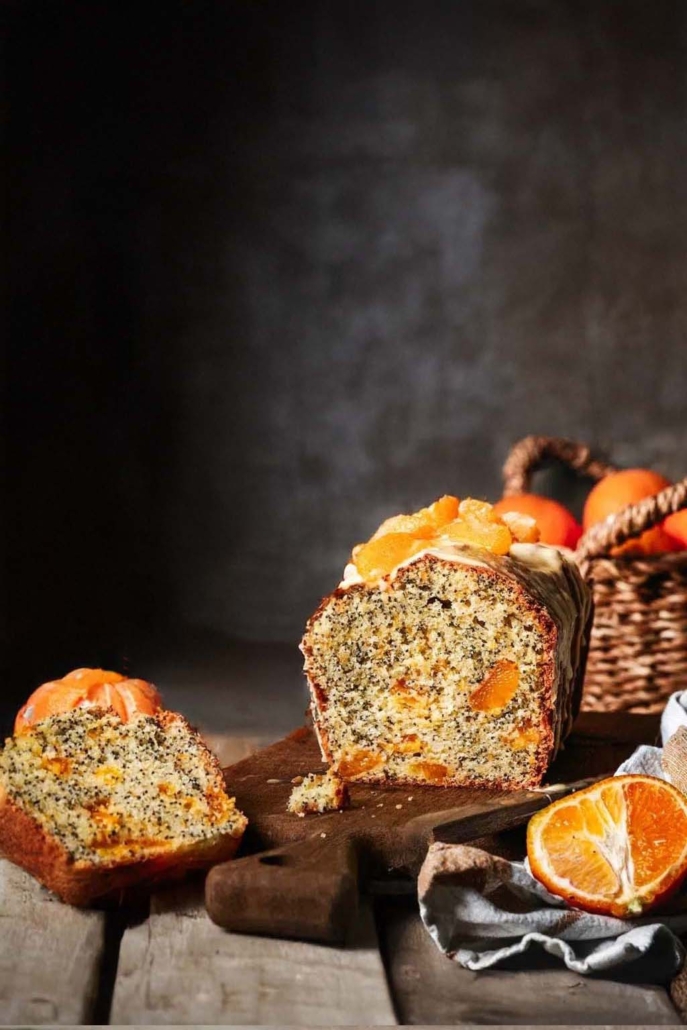 Eierlikör Mandarine-Mohnkuchen