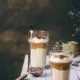 Karamell Latte Macchiato Pudding im Glas