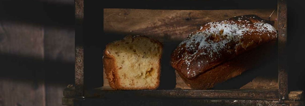 kleien Rhabarberkuchen
