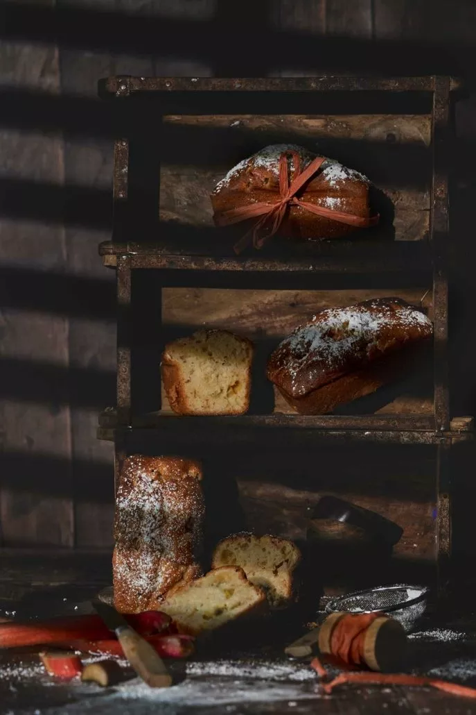 Kleine Rhabarber Joghurtkuchen - Patrick Rosenthal