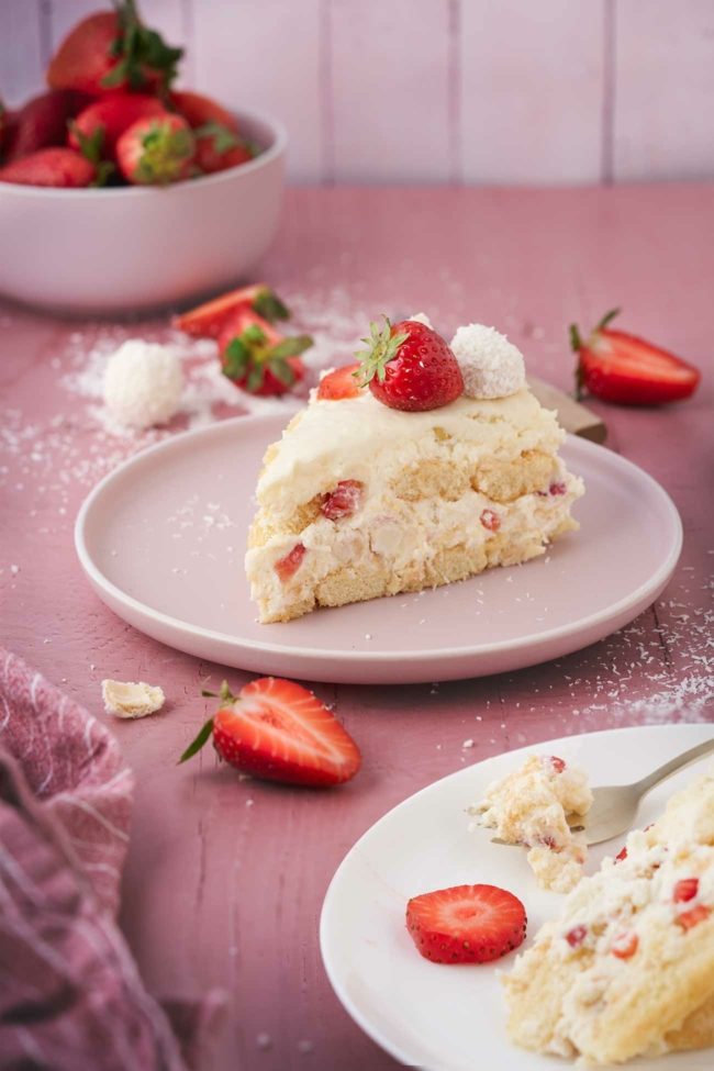 No bake Raffaello Torte