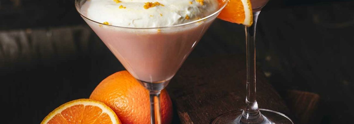 cremiges Aperol dessert