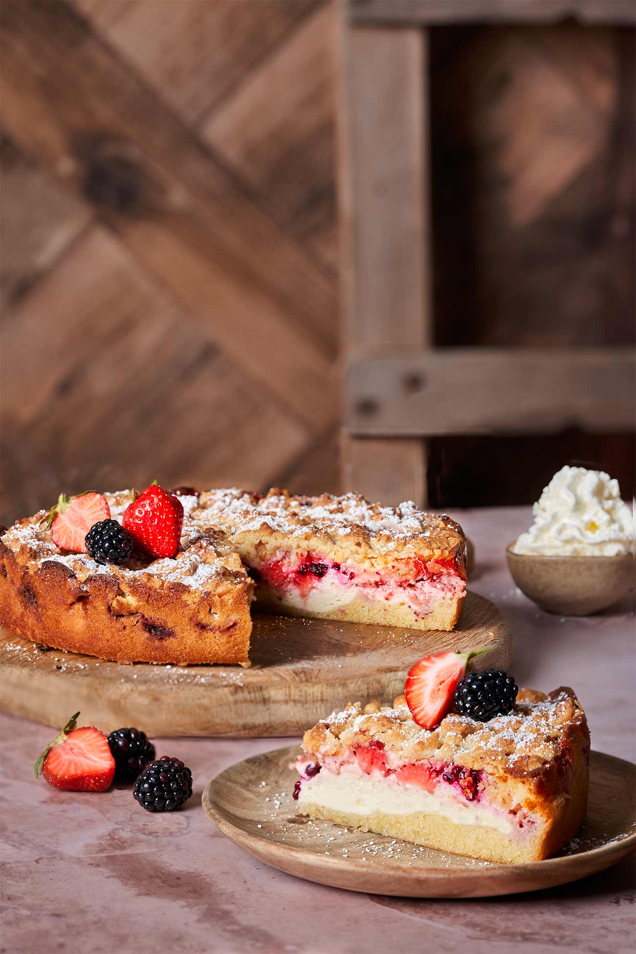 Macadamia-Streusel Cheesecake - Patrick Rosenthal