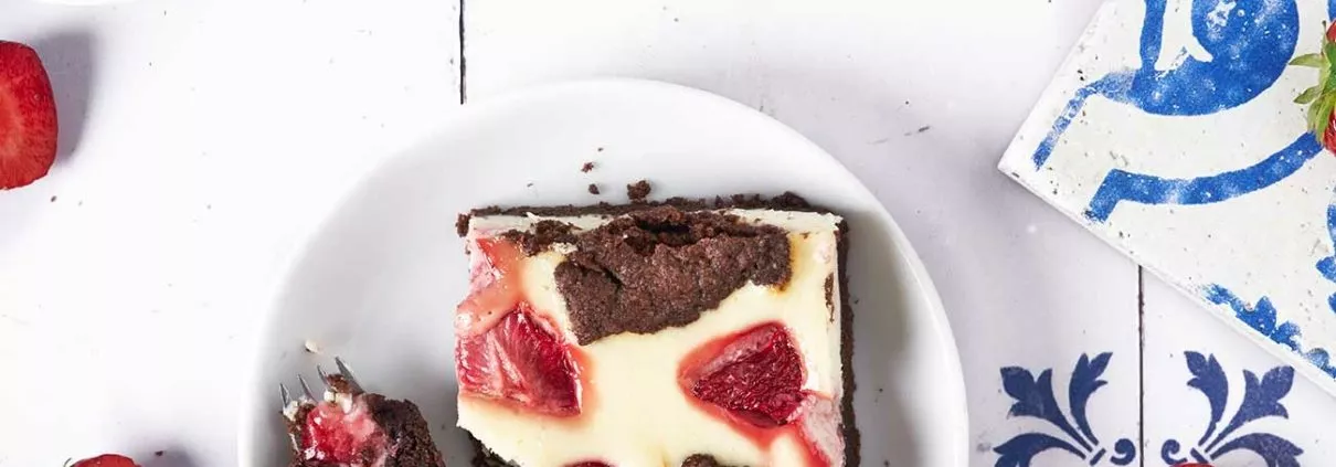 Vanille-Erdbeer Zupfkuchen vom Blech - Patrick Rosenthal