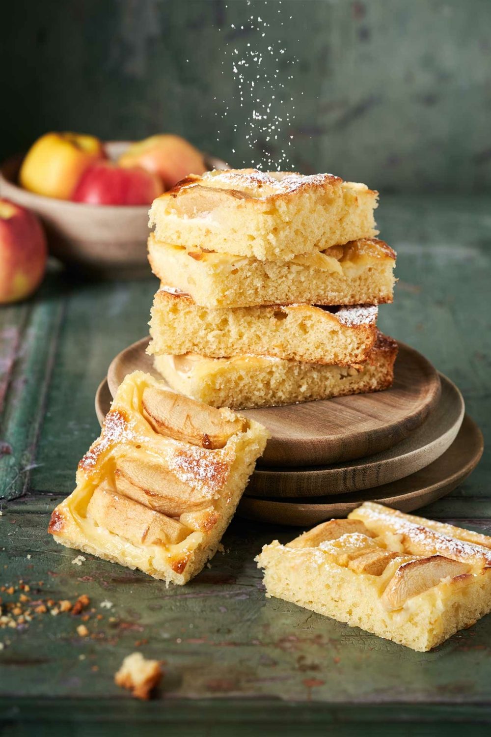 Apfel-Vanillepudding Blechkuchen - Patrick Rosenthal