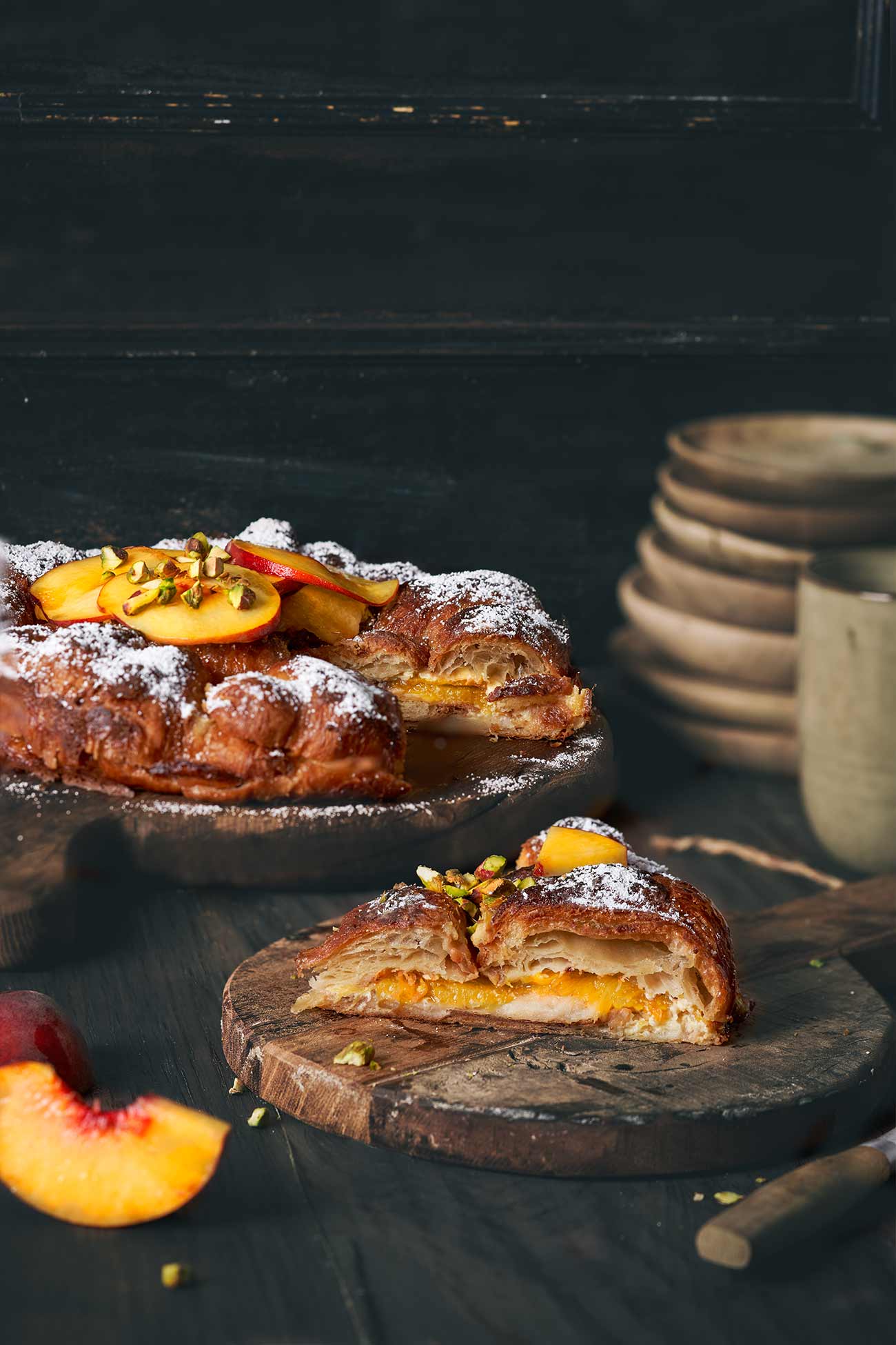 Pfirsich-Vanille Croissant Kuchen - Patrick Rosenthal Pfirsich-Vanille Croissant Kuchen - Patrick Rosenthal