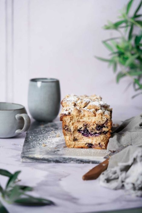 Saftiger Bananen-Blaubeer Kuchen - Patrick Rosenthal