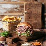 Pulled Duck Burger