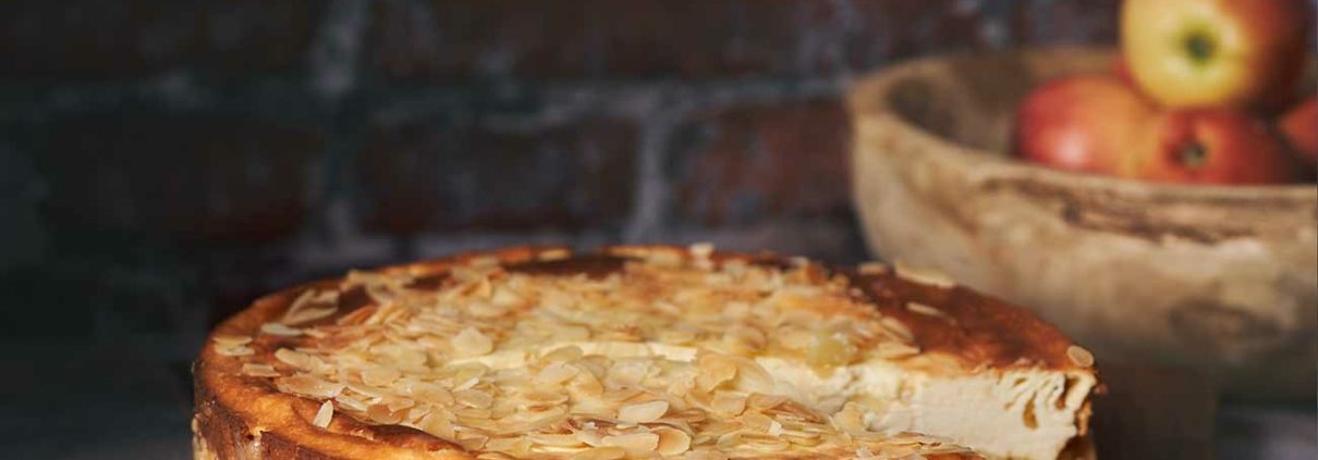 Apfel-Lemon-Käsekuchen