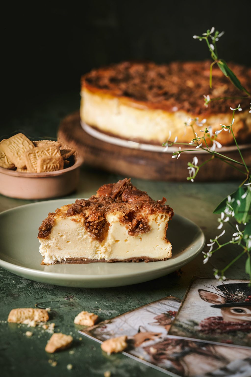 Zimt-Vanille Cheesecake mit Spekulatiuskruste - Patrick Rosenthal